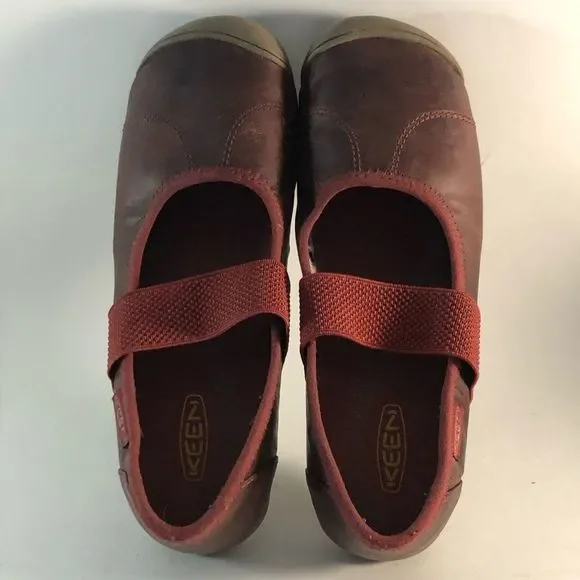 Keen womens slip on shoes adjustable slip on sneakers red size 7 011016 - Picture 5 of 8